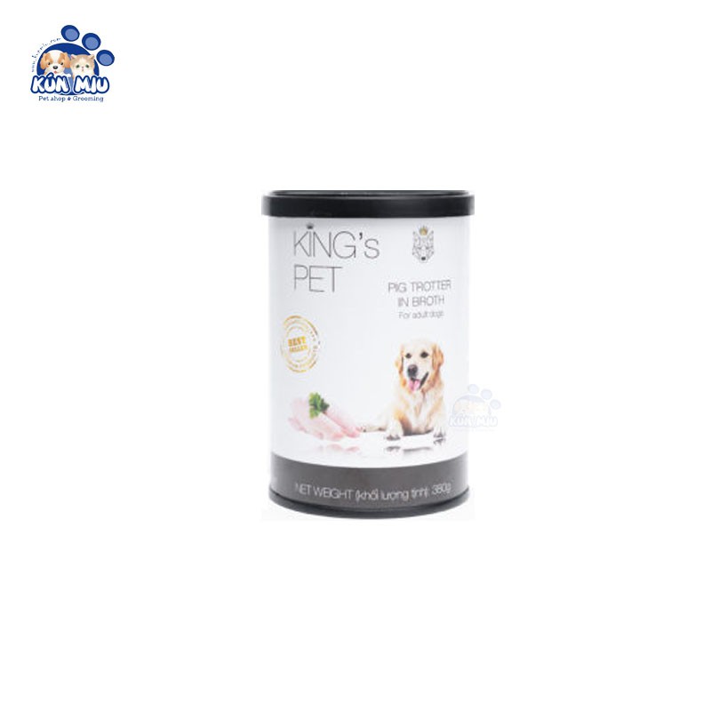 Pate Cho Chó King's Pet Vị Giò Heo Hầm Nước Dùng