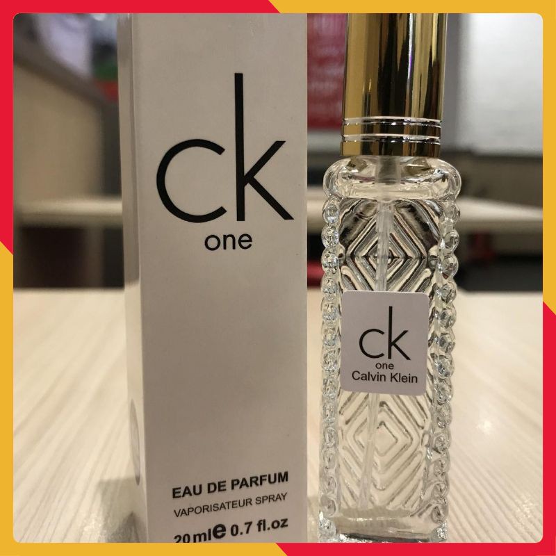 Nước Hoa Nam Nữ Thơm Lâu C.k One 20ml Parfum Mùi Hương Ngọt Ngào | Thế Giới Skin Care
