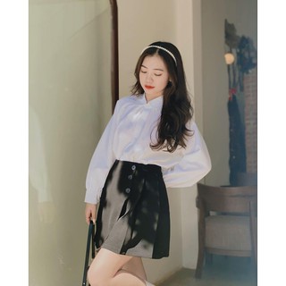 Chân váy chữ A xếp ly công sở, nữ tính, năng động [Đủ Size]