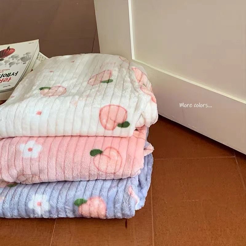 Bộ Đồ Ngủ Tay Dài Chất Nhung Dày Dặn Ấm Áp Thời Trang Thu Đông Xinh Xắn Cho Nữ