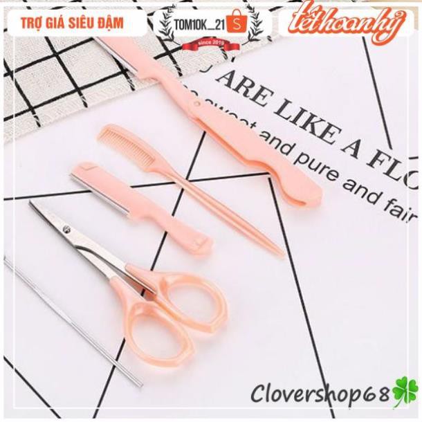 Bộ Kit Phụ Kiện Trang Điểm 5 Món Tỉa Lông Mày (Sỉ 11k) | BigBuy360 - bigbuy360.vn