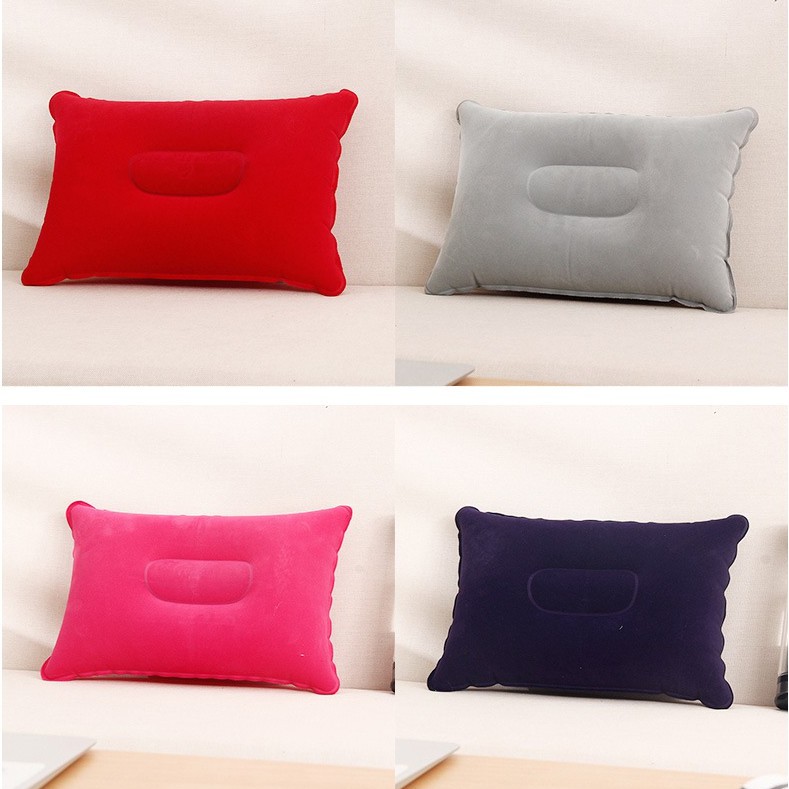 Sỉ 10 gối hơi hình chữ nhật nhiều màu khác nhau (SP000747)