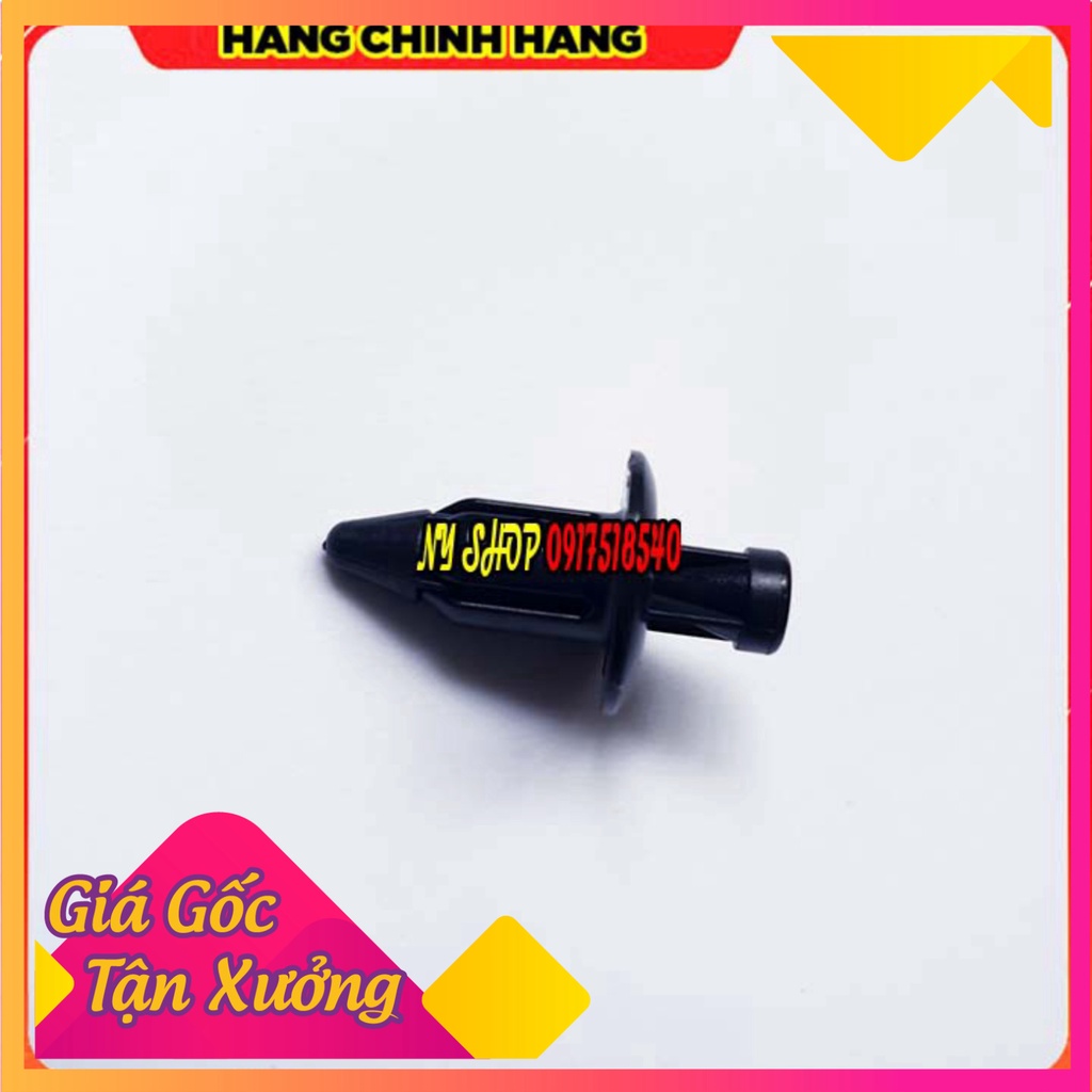 🥇 Combo Chốt Cài - Vít Nhựa Bấm 6mm Chính Hãng Honda Nhập Thái 🥇 (Ảnh Sp thật)