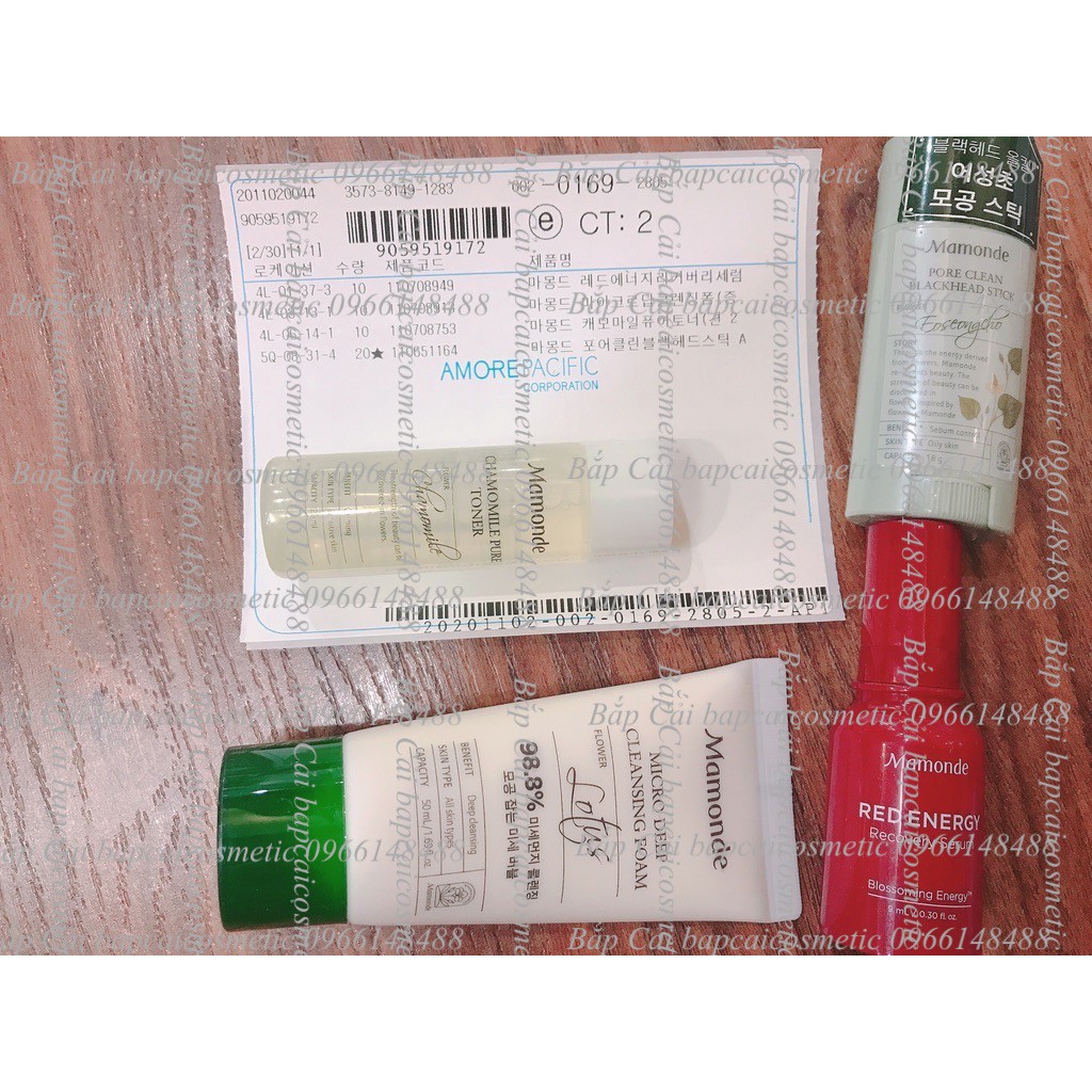 MBC-mini Tinh chất Phục Hồi Da Mamonde Red Energy Recovery Serum