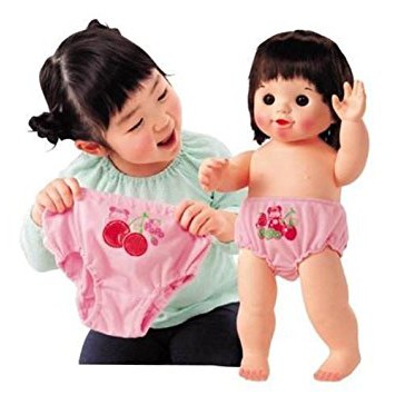 {Xã Lỗ} Búp Bê Popo Chan Nhật Bản30 cm Girl from Japan mắt chớp( quần áo ngẫu nhiên)