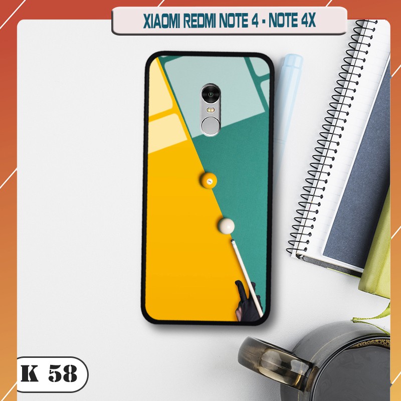 Ốp lưng kính 3D cho Xiaomi Redmi Note 4 - Note 4X