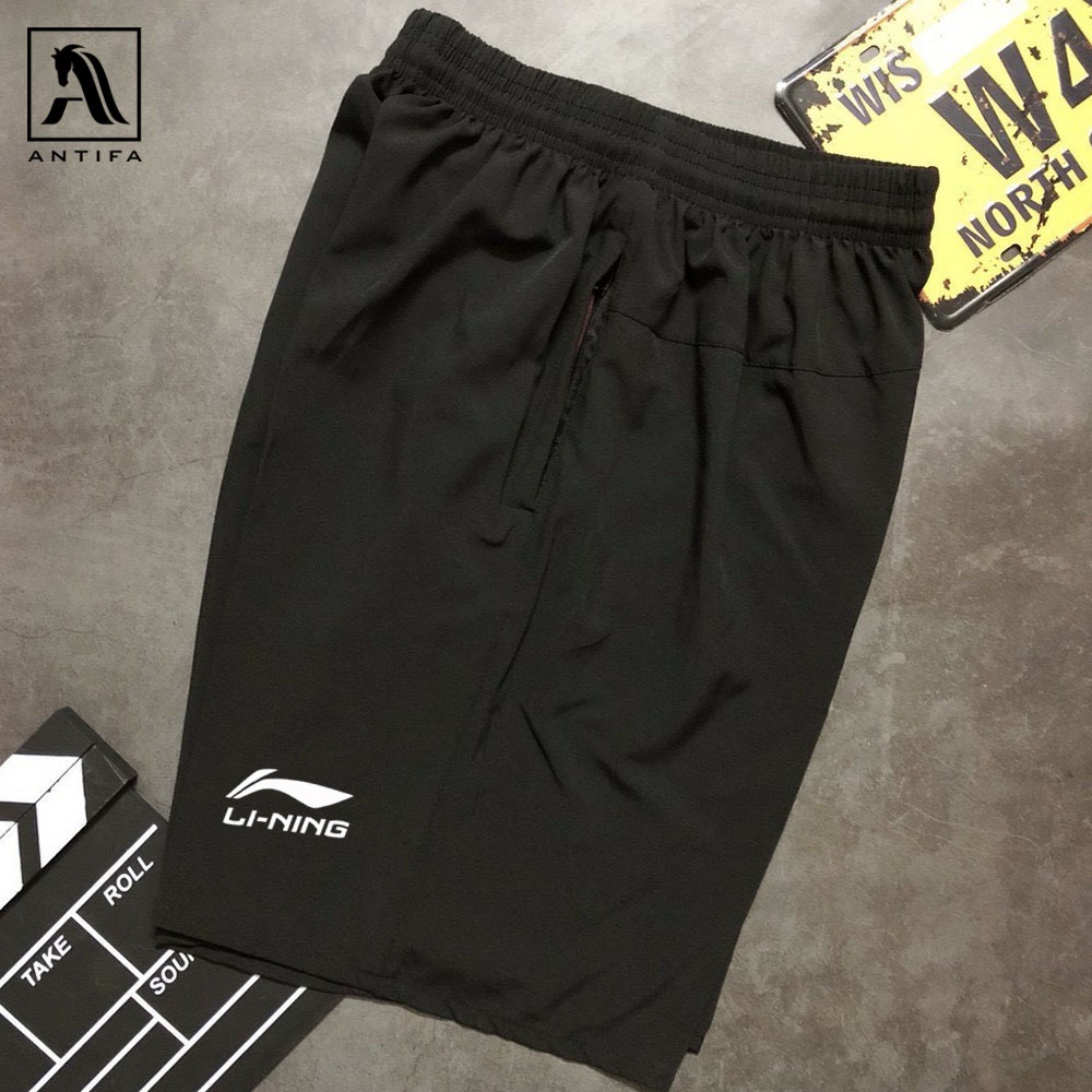 Quần đùi vải gió Li.ning - Quần short siêu nhẹ, thoải mái vận động, chơi thể thao - phom dáng rộng