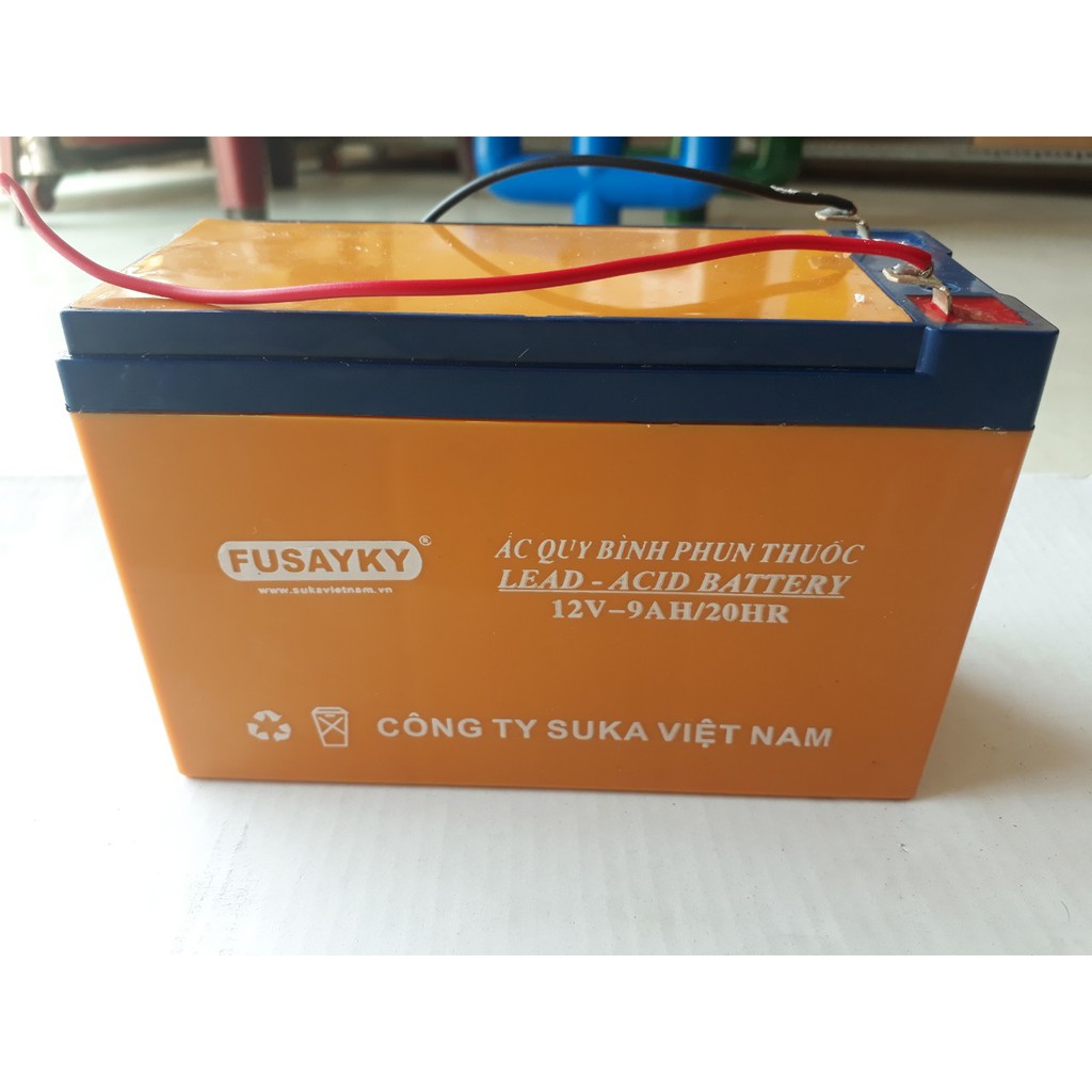 Acquy Bình Phun Thuốc Sâu bằng điện 12V9Ah