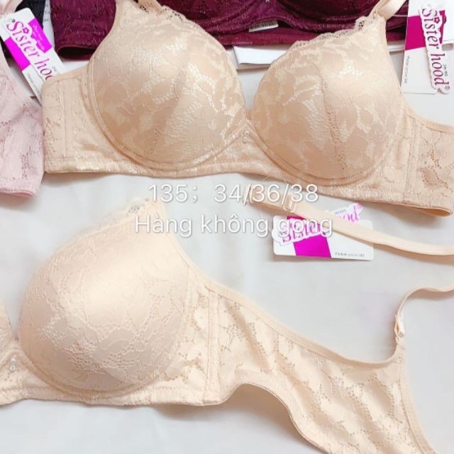 (135)áo lót ren không gọng hàng SISTET HOOT -THÁI LAN