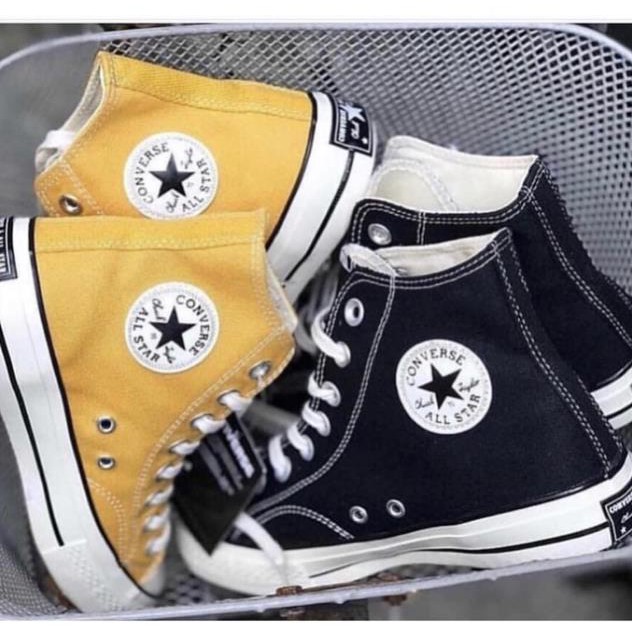 F sale ⚡ Xả Hết | HOT THÁNG 6 | (Hàng có sẵn +full box) giầy sneaker CV đen ,vàng cao thấp cổ * ⁸ ⚡ ' ' Xịn V , *