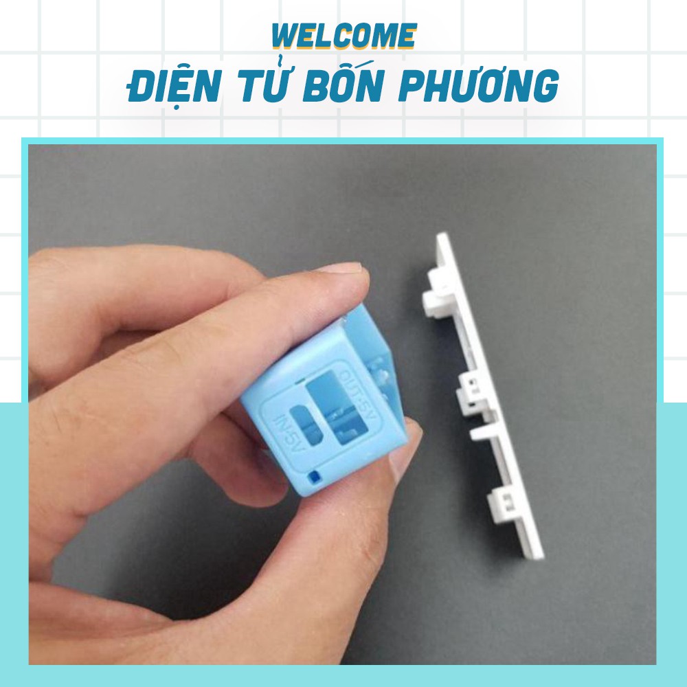 Vỏ Sạc Dự Phòng 1 Pin 18650 Không Mạch