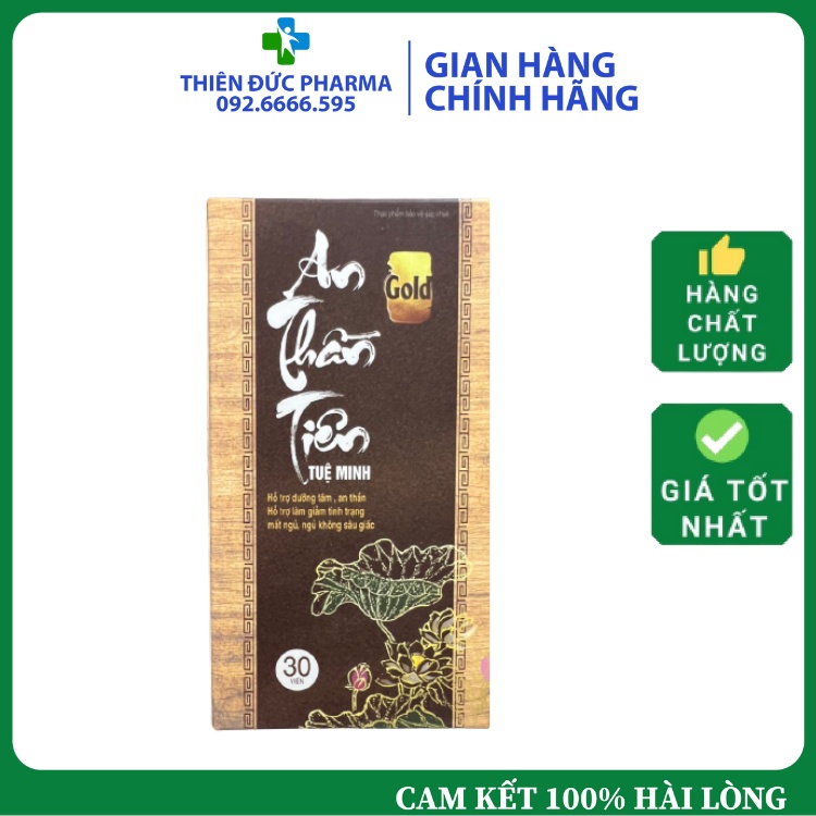 An Thần Tiên Tuệ Minh Hỗ Trợ Dưỡng Tâm An Thần, Làm Giảm Tình Trạng Mất Ngủ