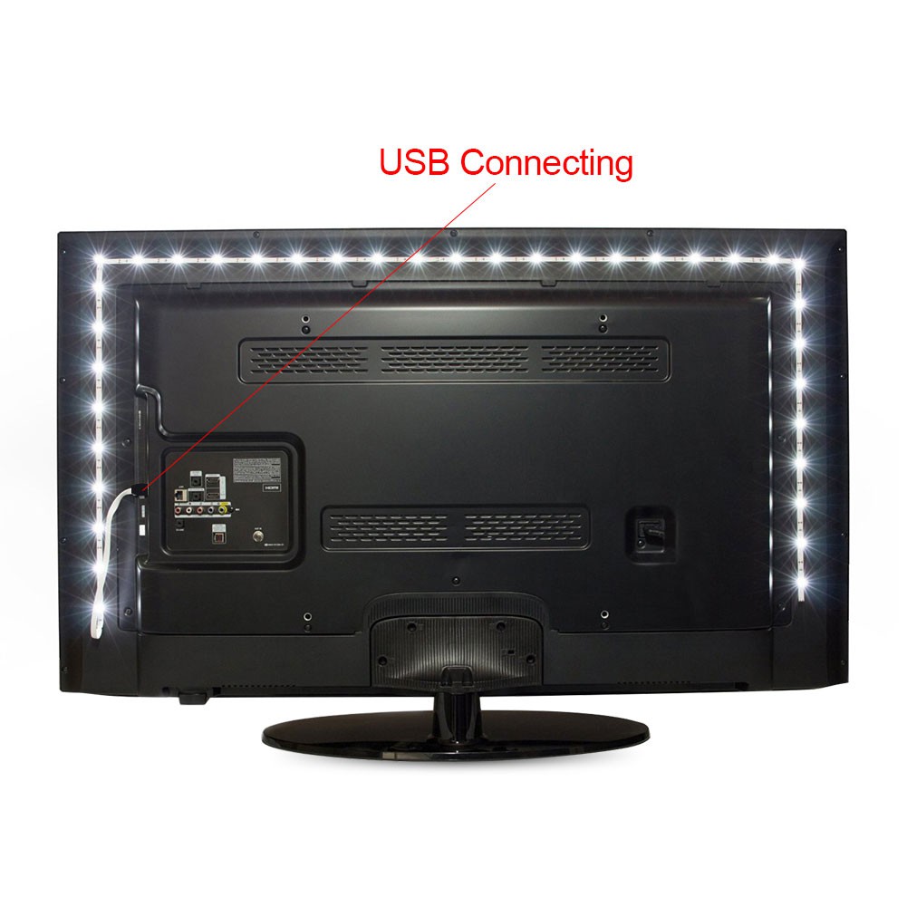 Dây Đèn Led Trang Trí Tv Usb 2835 Smd Rgb 5v