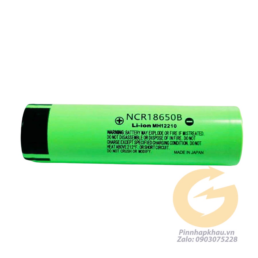 Cell Pin Li-ion 18650 Panasonic NCR18650B 3400mAh  xả 10Ampe Hàng OEM Trung Quốc theo thông số pin nhật