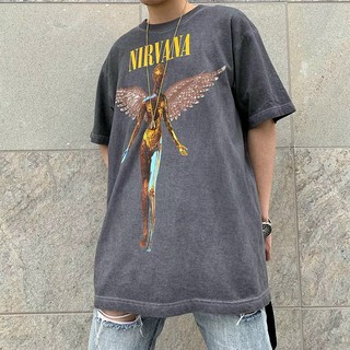 Áo Thun Tee Wash Nirvana