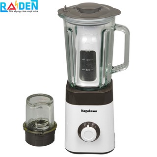 Máy xay sinh tố 2 trong 1, công suất 450w nagakawa nag0811 đa chức năng