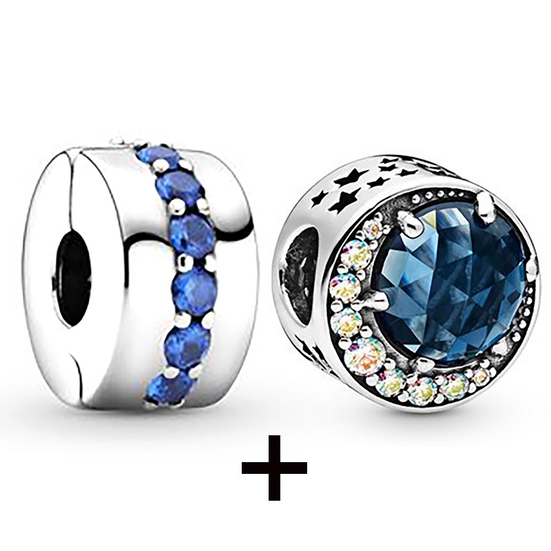 Bộ 2 Hạt Charm Hình Hoa Tuyết / Trái Tim / Nhím / Cá Màu Sắc Độc Đáo Trang Trí Đồ Thủ Công