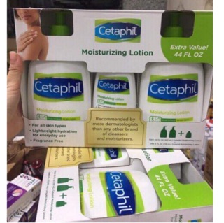 Cetaphil moisturizing lotion 591ml x 2 + 118ml