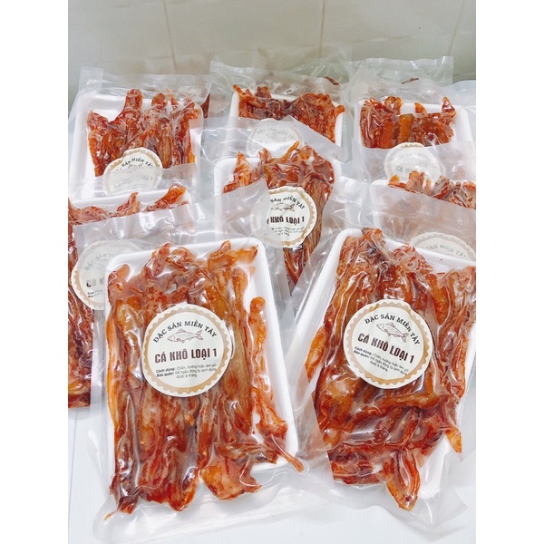 [HỎA TỐC SG] Khô cá lóc sợi miền tây đặc biệt thơm ngon 500g