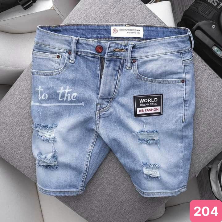 Quần Short Jean Nam Cao Cấp HD01 Nhiều Mẫu Mới