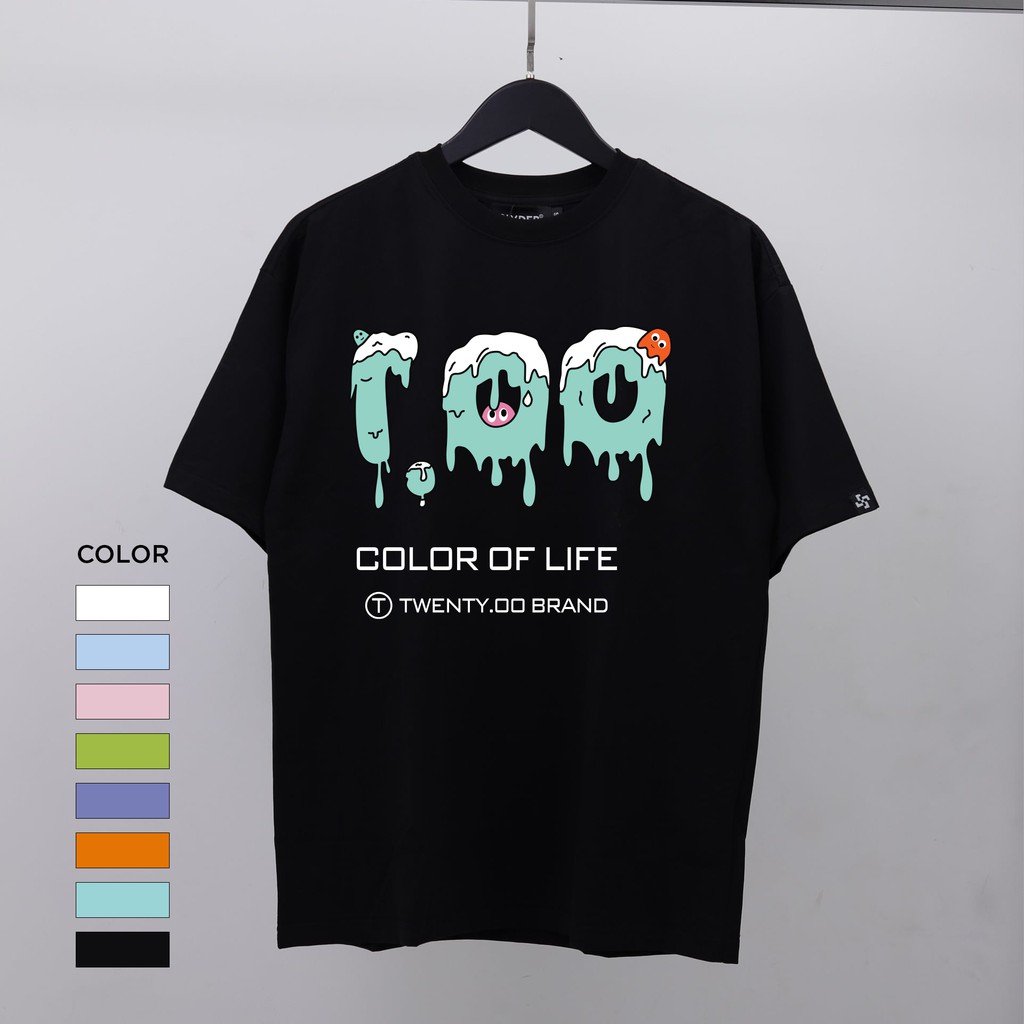 Áo thun ROO - Áo thun tay lỡ UNISEX, vải thun cotton 100% ( V72)