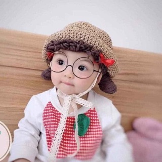Nón tóc giả cho bé