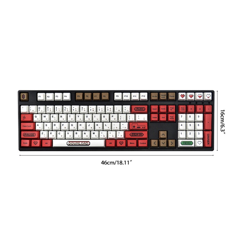 Bộ 108 Phím Pbt Thay Thế Cho Bàn Phím Cơ