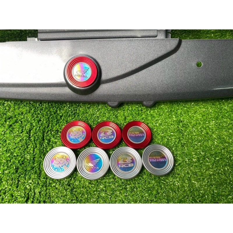 Nắp chụp carte, chụp hộp sên nhôm cnc kèm logo titan