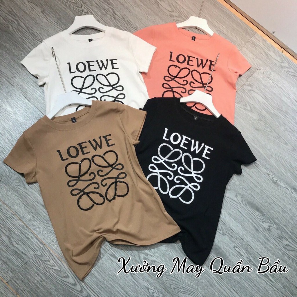 Áo thun nữ dáng suông tay ngắn bầu bí bon chen thoải mái chất ctton mềm A092