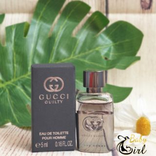 Nước hoa mini nam gucci guilty pour homme edt 5ml