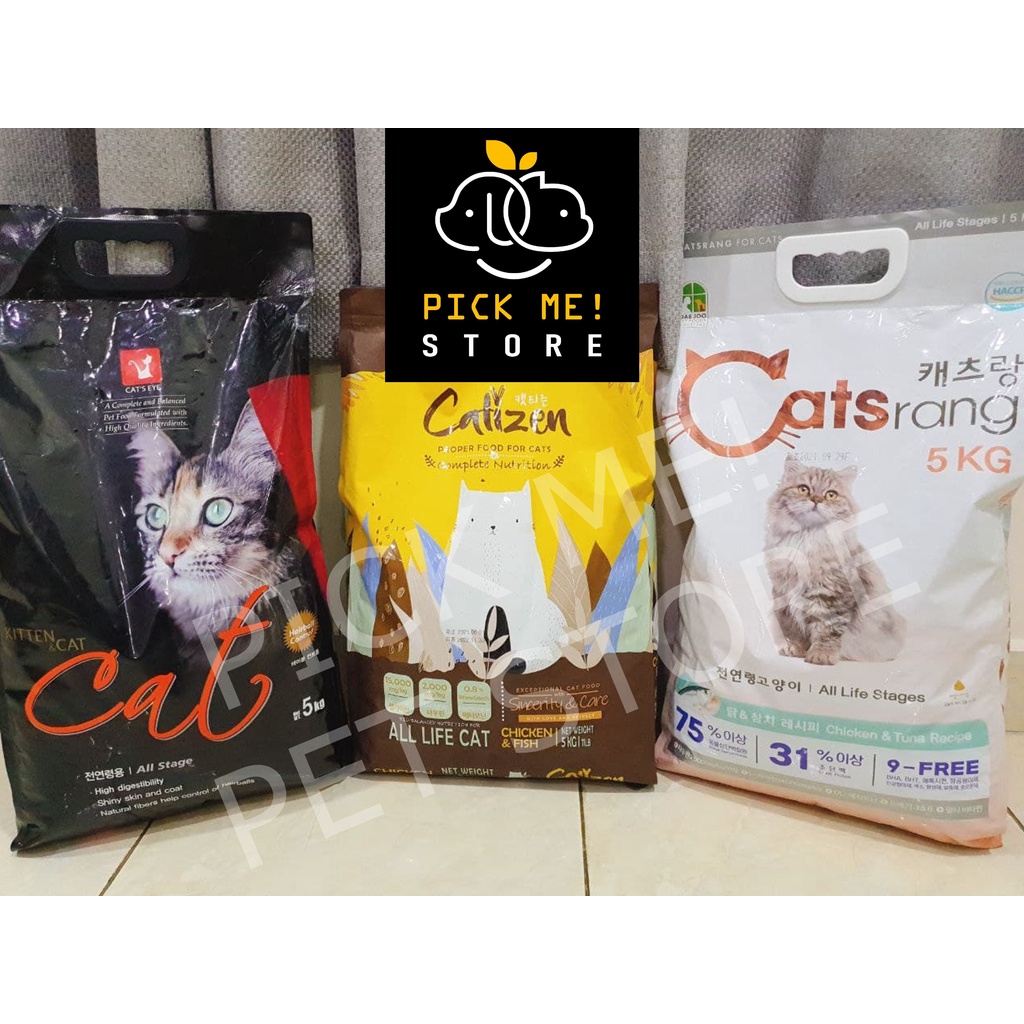 [1kg] Hạt cho mèo Cat Eye, Catsrang, Royal canin Kitten, Indoor 27, Fit32, Fit 32, Catizen, Cat's eye |Catseye |Catrang