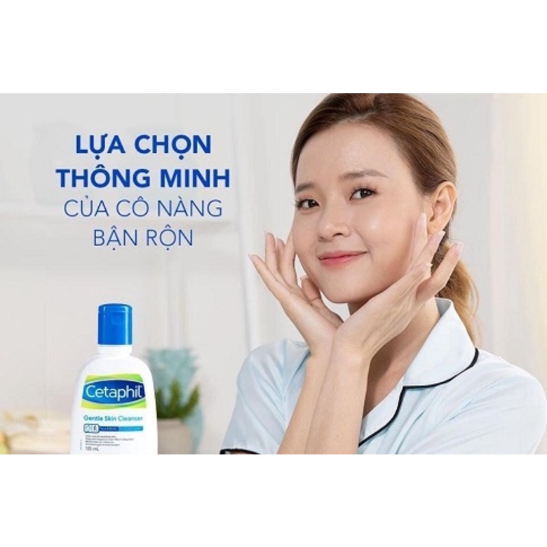 Sữa rửa mặt Cetaphil Gentle Skin Cleanser 125ml - 500ml dịu nhẹ cho mọi loại da
