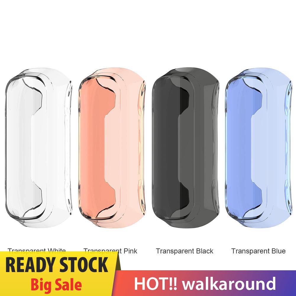 Dây đeo tpu trong suốt cho đồng hồ thông minh cao cấp Galaxy Fit-E R375 L &amp; 6