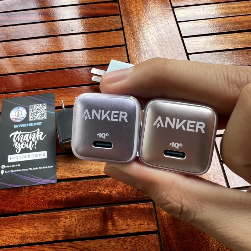 Củ Sạc Nhanh ANKER A2637 PD 20W Công Nghệ Sạc Nhanh iQ3 - Bảo hành 12 tháng