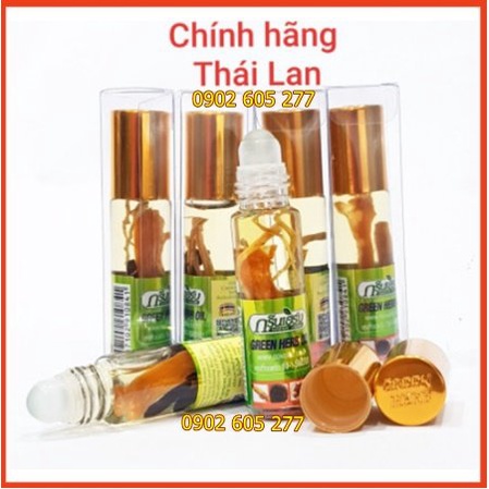 [Hàng chính hãng loại 1] Dầu lăn nhân sâm thái lan 8ml