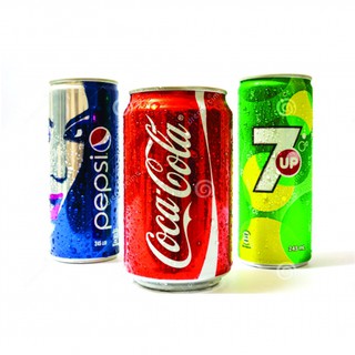 ĐỦ LOẠI - Lốc 6 Lon Nước Ngọt có gas 7Up / Pepsi Cola / Sting (330ml/Lon)