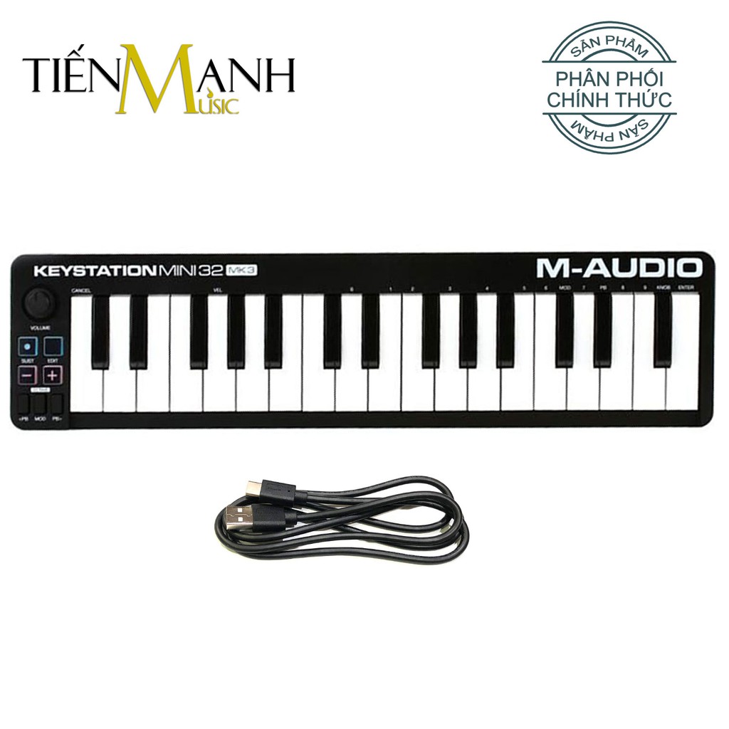 Đàn M-Audio Keystation Mini 32 Phím MK3 MIDI Keyboard Controller MKIII