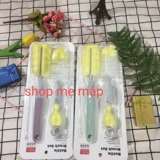 Cọ bình sữa babycare 5 món.