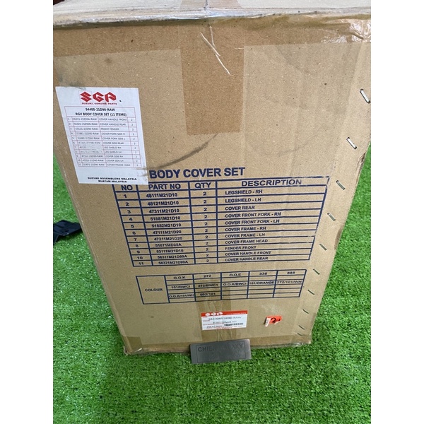 CẶP ỐP BỤNG SAU XIPO 110/SATRIA 2000