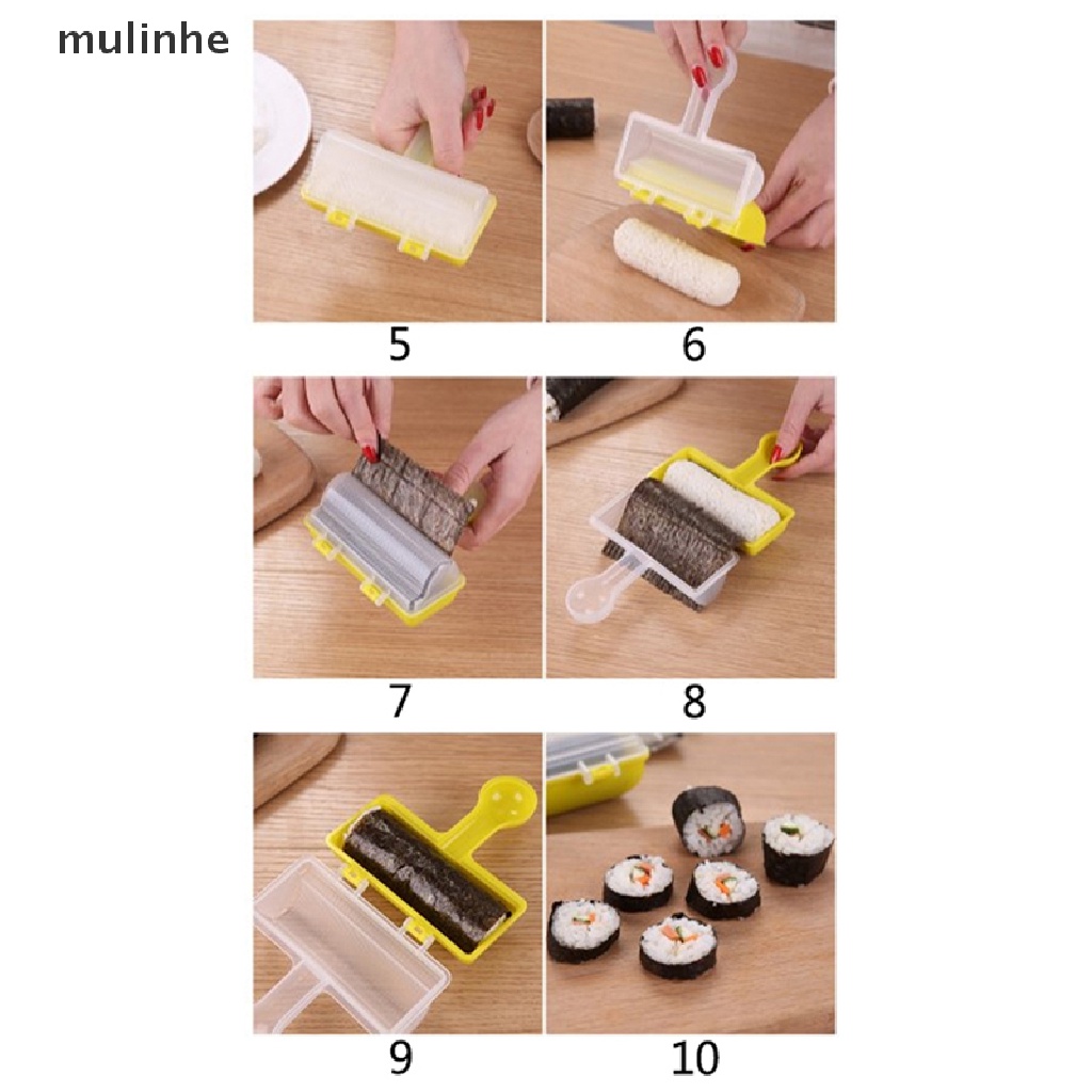 Khuôn Làm Cơm Nắm Sushi DIY Sáng Tạo Cho Nhà Bếp vn