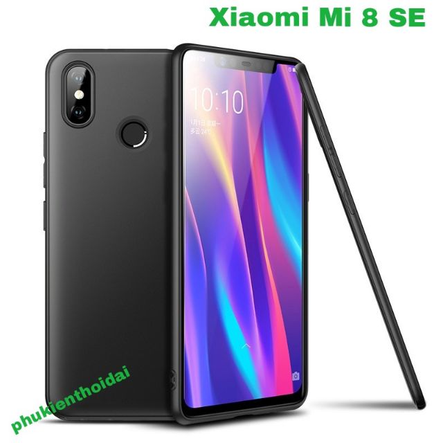 Ốp lưng Xiaomi Mi 8 SE dẻo siêu mỏng bảo vệ camera