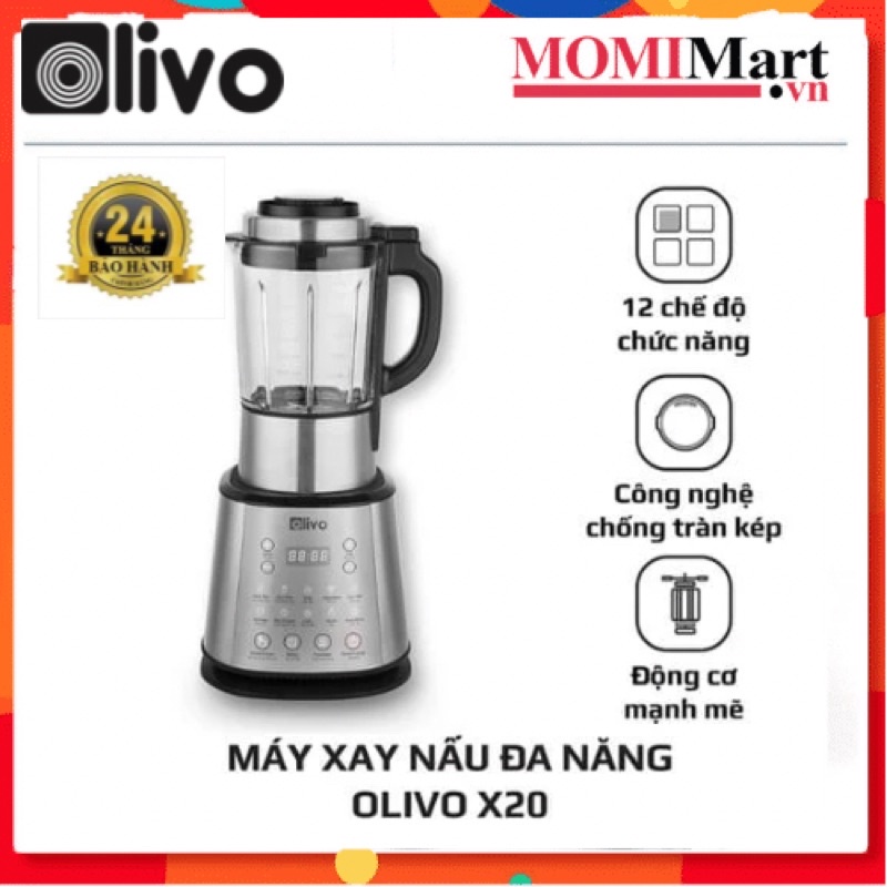 MÁY LÀM SỮA HẠT OLIVO X20 PHIÊN BẢN TIẾNG VIỆT