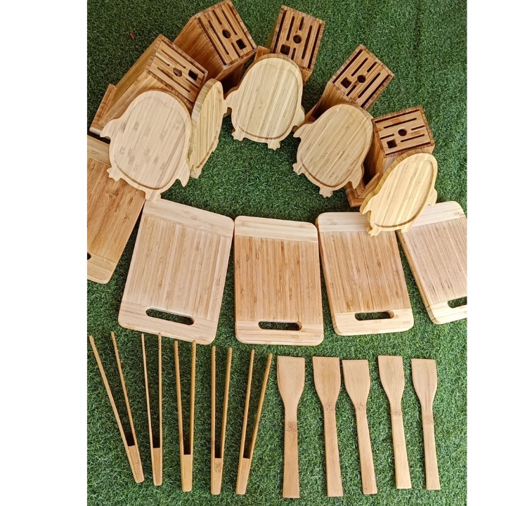 Kẹp tre BAMVINA gắp trà, gắp chiên xào tiện dụng 40cm