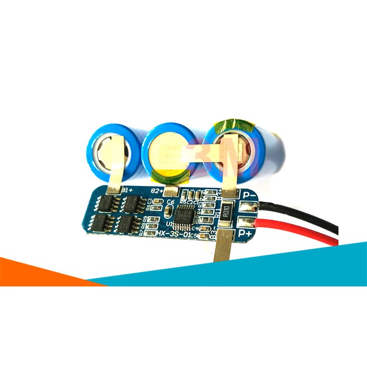Module Mạch Bảo Vệ Pin Lithium 3 Cell 12.6V Dòng Xả 10A