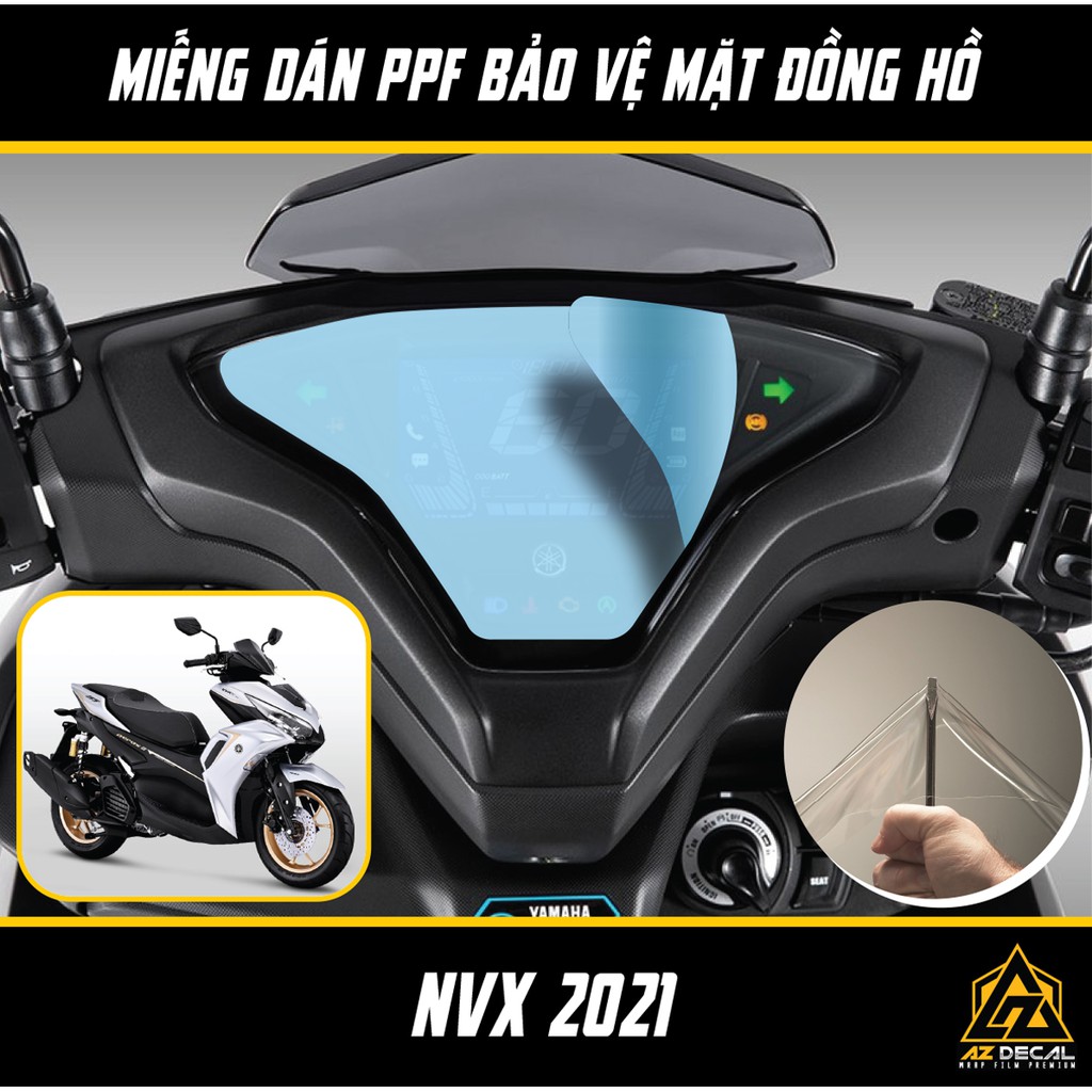 Miếng Dán PPF Bảo Vệ Mặt Đồng Hồ Xe NVX 2021 [MUA 1 TẶNG 1] | Tự Dán Cực Dễ, Chống Nước, Chống Xước Hiệu Quả