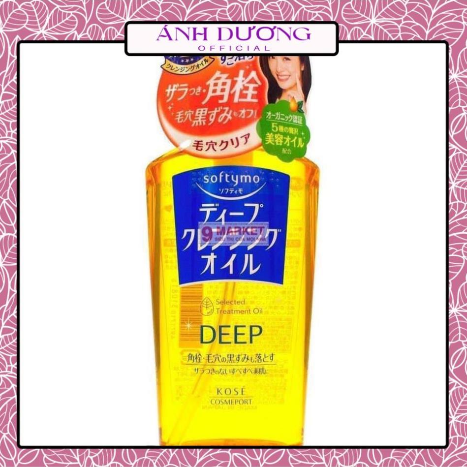 Dầu tẩy trang trắng da Kose Softymo White 230ml, dầu tẩy trang chuẩn Nhật Bản - Fidi Beauty
