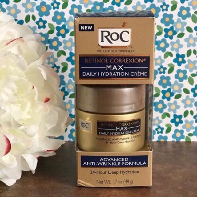 roc retinol correxion max daily hydration creme