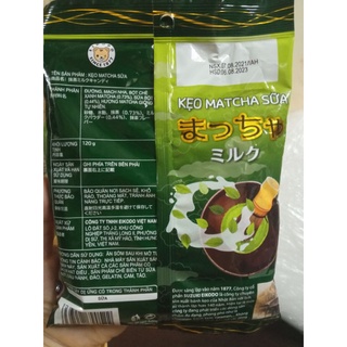 ☑️Kẹo MATCHA SỮA  EIKODO 120g - đậm đà nét Nhật