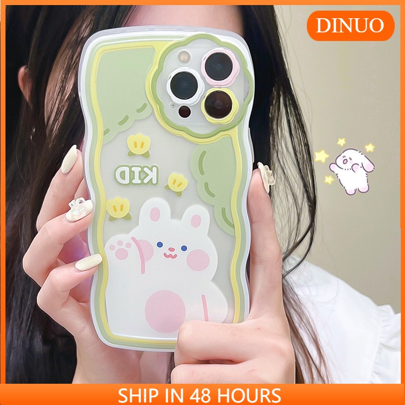 Ốp Điện Thoại Họa Tiết Thỏ Và Hoa Cho iphone 7 / 7plus / 8 / 8plus / xs / 11 / 12 / 13 / 14 / pro / max / plus / promax