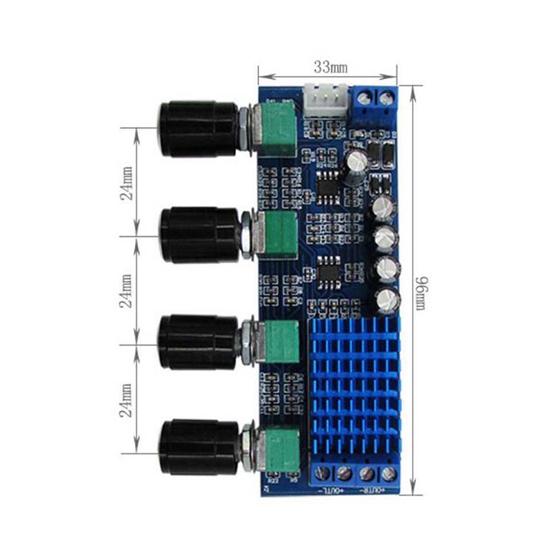 XH-M577 TPA3116D2 Âm thanh công suất cao Op Amps DC 12-24V Hai kênh âm thanh nổi 2 X 80W Bo mạch khuếch đại kỹ thuật số B4-003